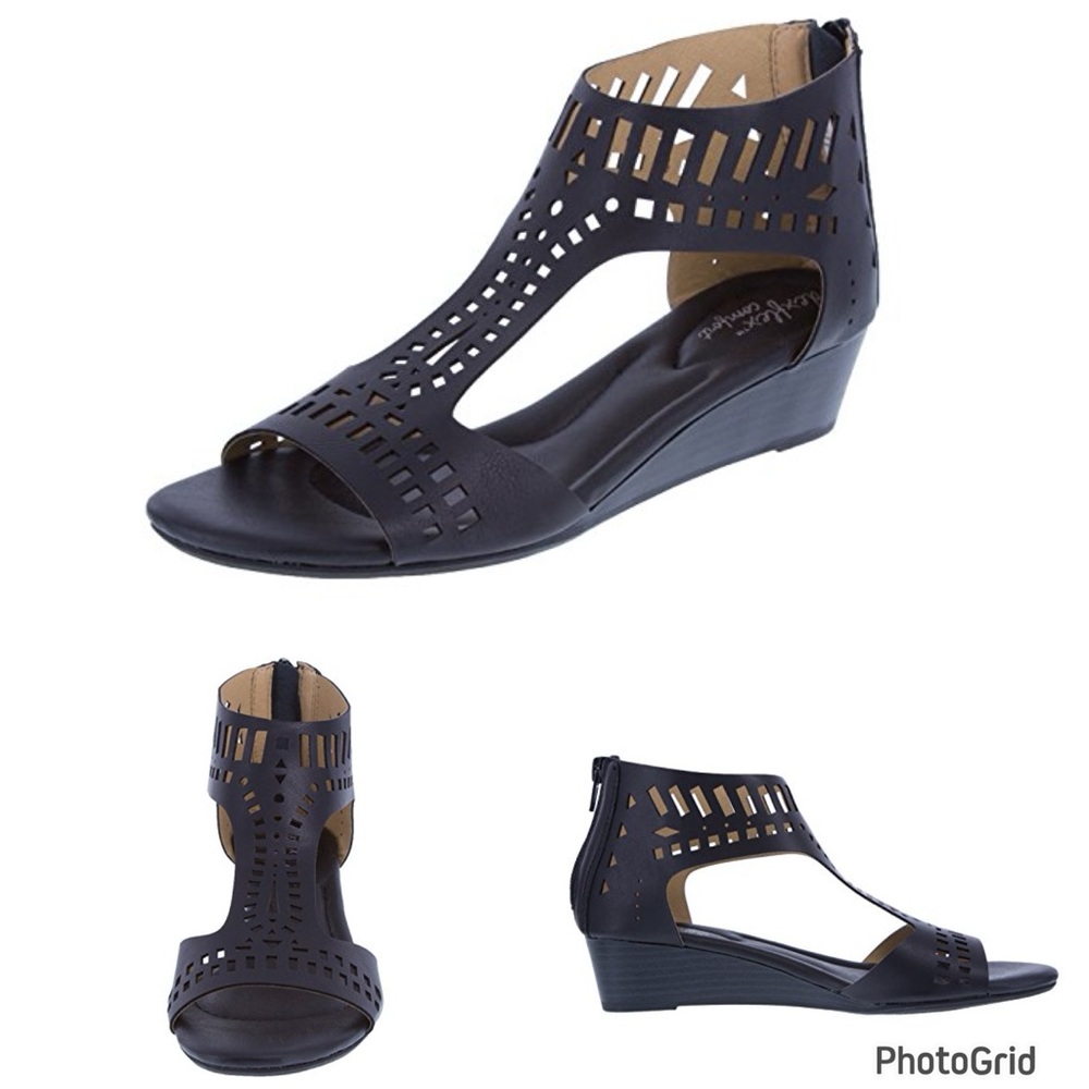 🖤DEXFLEX Comfort • Wedge Sandals - Picture 11 of 13